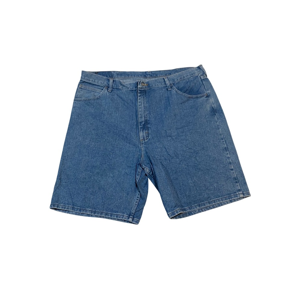 Wrangler Hero Authentic Mens Relaxed Fit Denim Shorts Blue 42 606W1SM